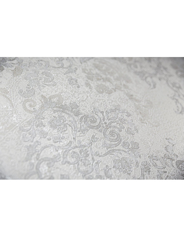 Обои виниловые Флора мотив, белый