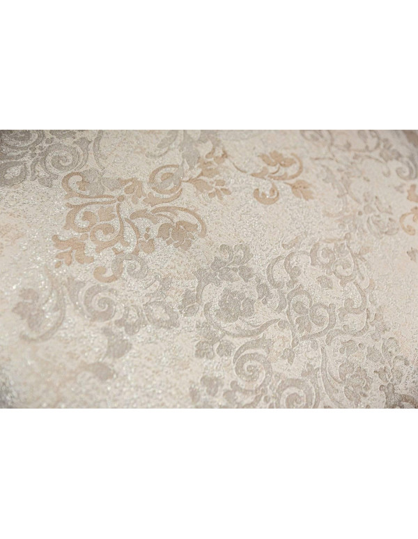 Обои виниловые Флора мотив, бежевый