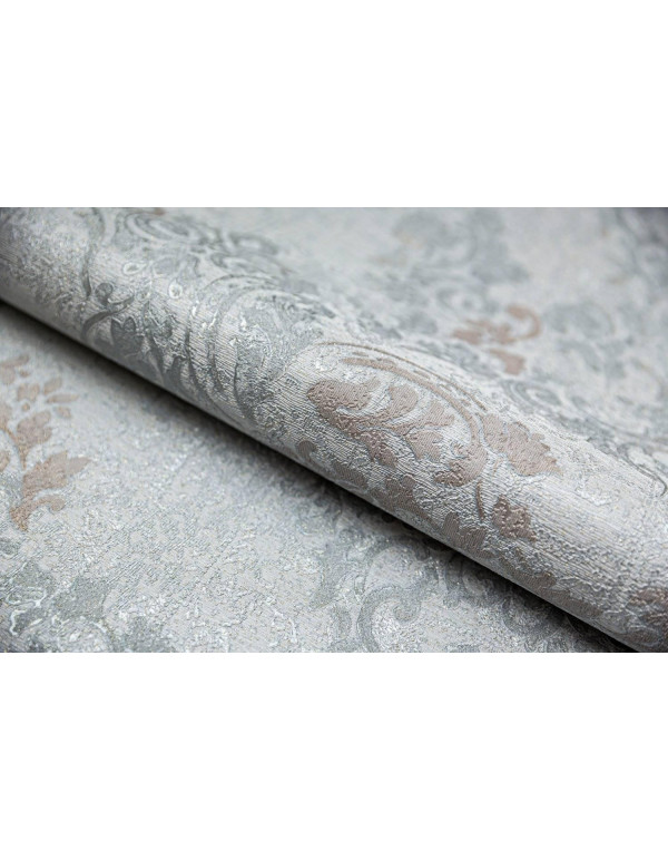 Обои виниловые Флора мотив, голубой