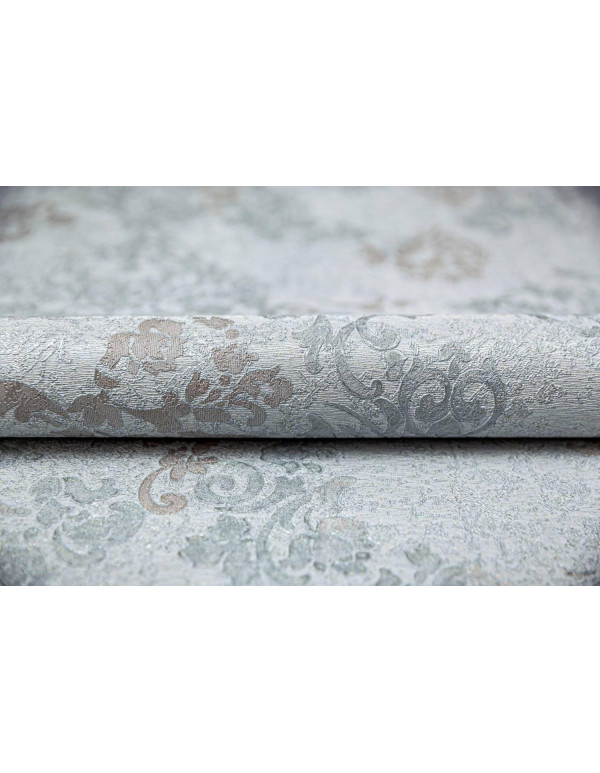 Обои виниловые Флора мотив, голубой