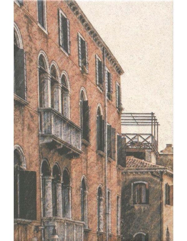 Панно Золотой пляж Venezia матовый (из 8 ч. разм. 20х30) 80х60